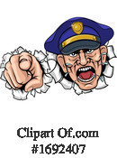 Police Clipart #1692407 by AtStockIllustration