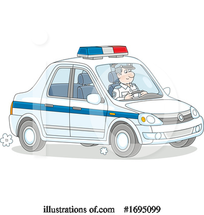 Royalty-Free (RF) Police Clipart Illustration by Alex Bannykh - Stock Sample #1695099
