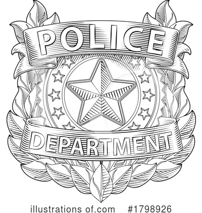 Royalty-Free (RF) Police Clipart Illustration by AtStockIllustration - Stock Sample #1798926