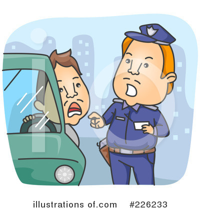 Royalty-Free (RF) Police Clipart Illustration by BNP Design Studio - Stock Sample #226233