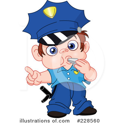 Royalty-Free (RF) Police Clipart Illustration by yayayoyo - Stock Sample #228560