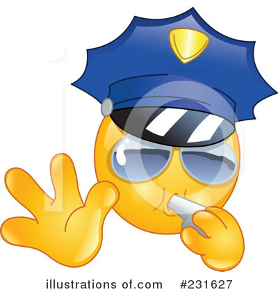 Royalty-Free (RF) Police Clipart Illustration by yayayoyo - Stock Sample #231627