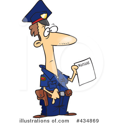 Police Man Clipart #434869 by toonaday