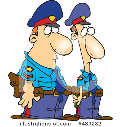 Police Officer Clipart #439282 by toonaday