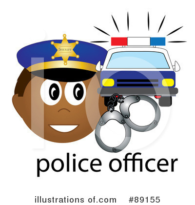 Royalty-Free (RF) Police Clipart Illustration by Pams Clipart - Stock Sample #89155