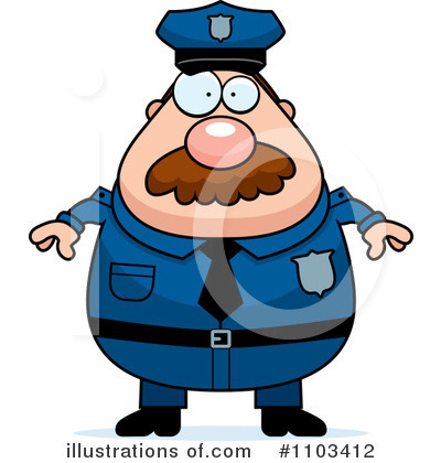 Officer Clipart #1103412 by Cory Thoman