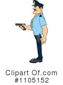 Police Man Clipart #1105152 by Cartoon Solutions