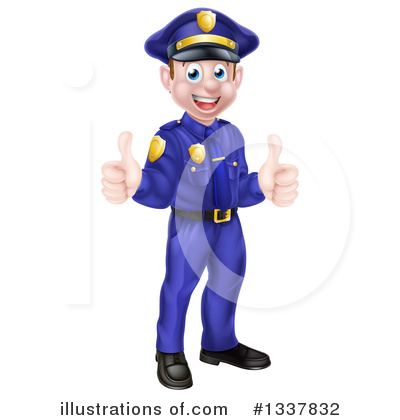 Police Man Clipart #1337832 by AtStockIllustration