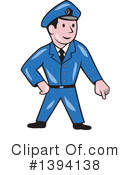 Police Officer Clipart #1394138 by patrimonio