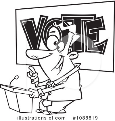 Vote Clipart #1088819 by toonaday