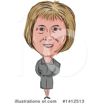 Royalty-Free (RF) Politician Clipart Illustration by patrimonio - Stock Sample #1412513