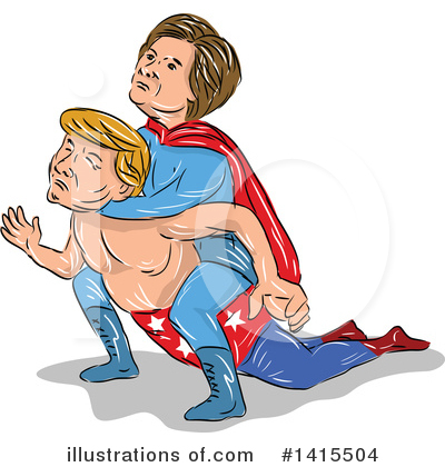 Super Hero Clipart #1415504 by patrimonio