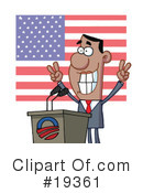 Politician Clipart #19361 by Hit Toon