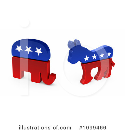 Presidential Election Clipart #1099466 by stockillustrations