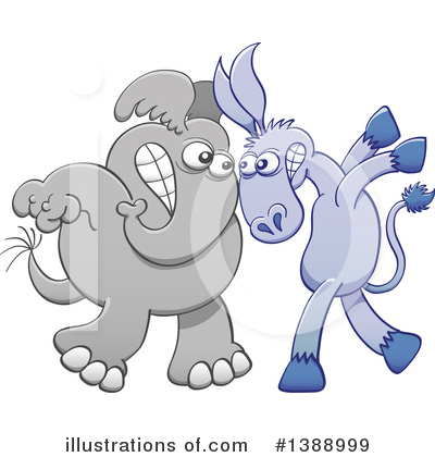 Donkey Clipart #1388999 by Zooco