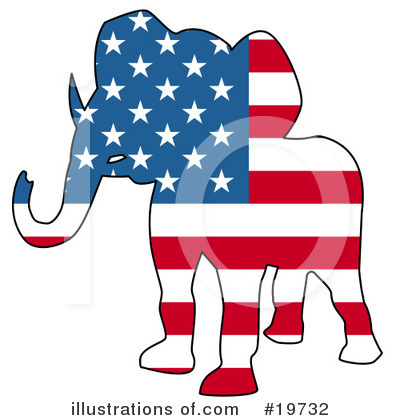 Republican Clipart #19732 by AtStockIllustration