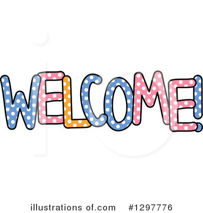 Royalty-Free (RF) Polka Dot Word Clipart Illustration by Prawny - Stock Sample #1297776