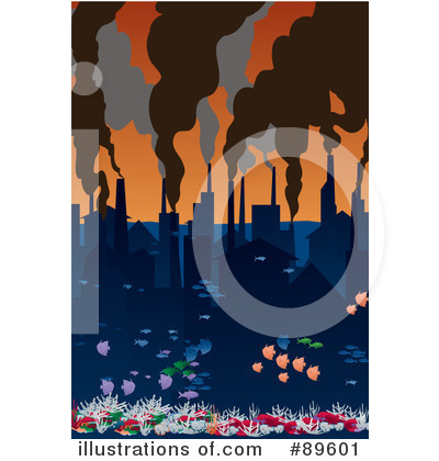Royalty-Free (RF) Pollution Clipart Illustration by mayawizard101 - Stock Sample #89601