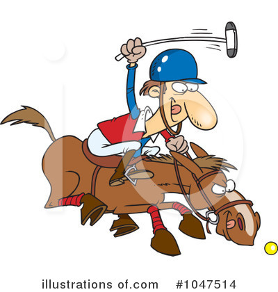 Royalty-Free (RF) Polo Clipart Illustration by toonaday - Stock Sample #1047514