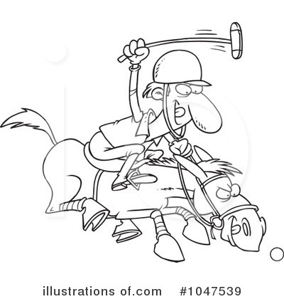 Royalty-Free (RF) Polo Clipart Illustration by toonaday - Stock Sample #1047539