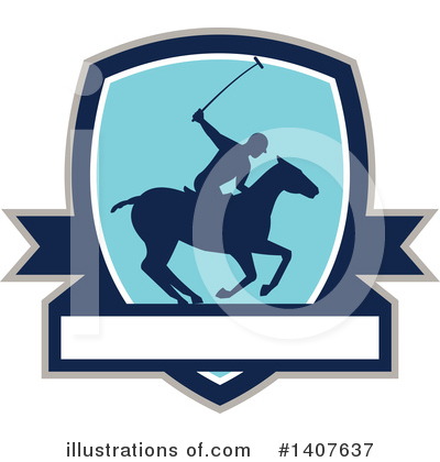 Royalty-Free (RF) Polo Clipart Illustration by patrimonio - Stock Sample #1407637