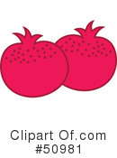 Pomegranate Clipart #50981 by Cherie Reve