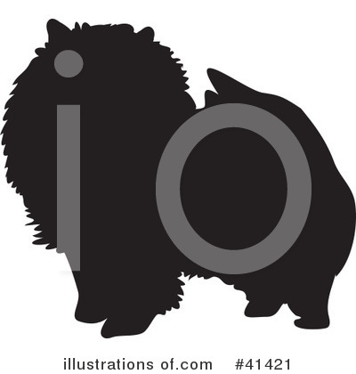 Royalty-Free (RF) Pomeranian Clipart Illustration by Prawny - Stock Sample #41421