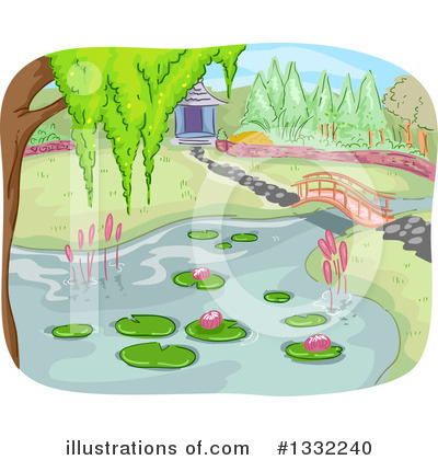 Lily Pad Clipart #1332240 by BNP Design Studio
