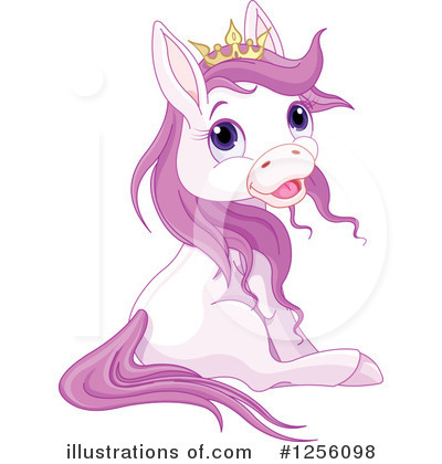 Royalty-Free (RF) Pony Clipart Illustration by Pushkin - Stock Sample #1256098