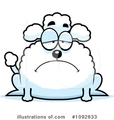 Royalty-Free (RF) Poodle Clipart Illustration by Cory Thoman - Stock Sample #1092633