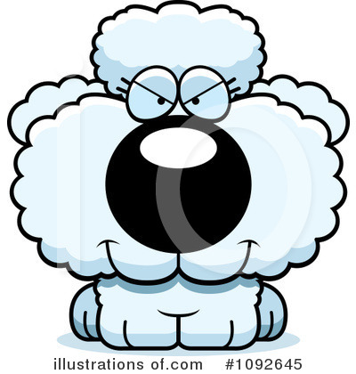 Poodle Clipart #1092645 by Cory Thoman