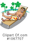 Poolside Clipart #1067707 by Vector Tradition SM