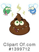 Poop Character Clipart #1399712 by Hit Toon