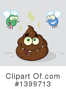 Poop Character Clipart #1399713 by Hit Toon