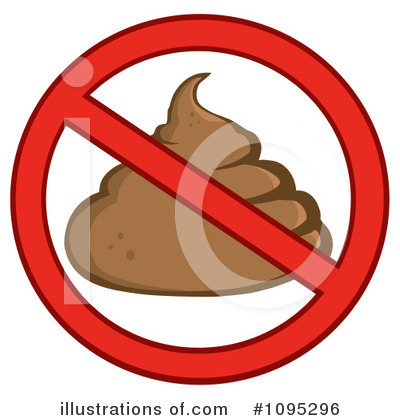Royalty-Free (RF) Poop Clipart Illustration by Hit Toon - Stock Sample #1095296