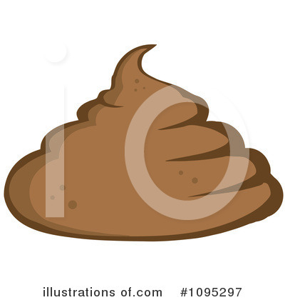 Royalty-Free (RF) Poop Clipart Illustration by Hit Toon - Stock Sample #1095297