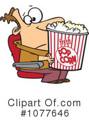 Popcorn Clipart #1077646 by toonaday