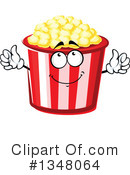 Popcorn Clipart #1348064 by Vector Tradition SM