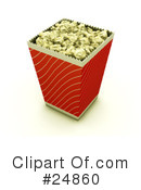 Popcorn Clipart #24860 by KJ Pargeter