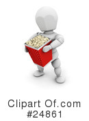 Popcorn Clipart #24861 by KJ Pargeter