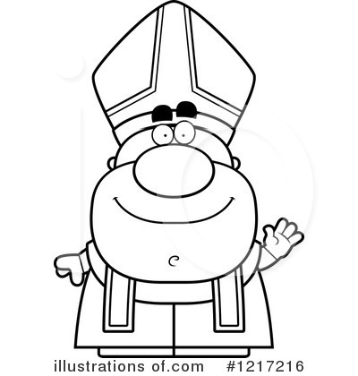 Pope Clipart #1217216 by Cory Thoman