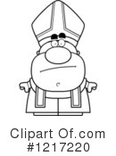 Pope Clipart #1217220 by Cory Thoman