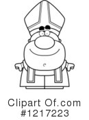 Pope Clipart #1217223 by Cory Thoman