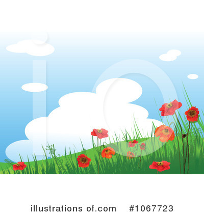Poppies Clipart #1067723 by Pushkin