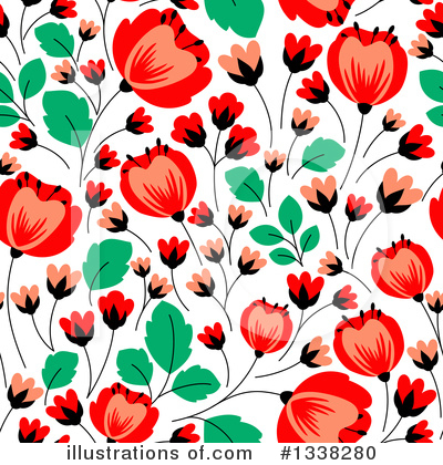Royalty-Free (RF) Poppy Clipart Illustration by Vector Tradition SM - Stock Sample #1338280
