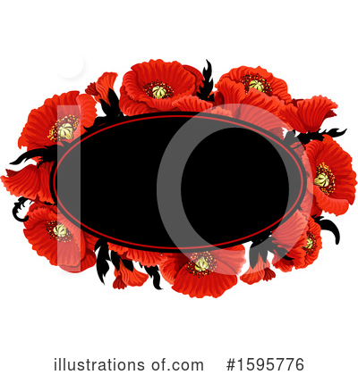 Royalty-Free (RF) Poppy Clipart Illustration by Vector Tradition SM - Stock Sample #1595776