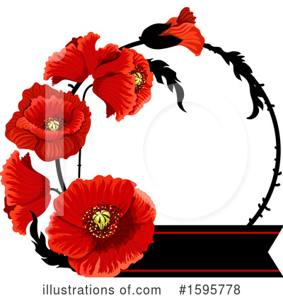 Poppy Clipart #1595778 by Vector Tradition SM