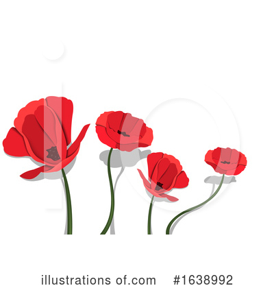 Poppies Clipart #1638992 by dero