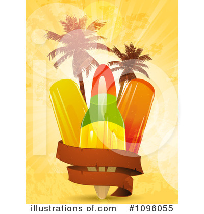 Royalty-Free (RF) Popsicles Clipart Illustration by elaineitalia - Stock Sample #1096055