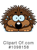 Porcupine Clipart #1098158 by Cory Thoman